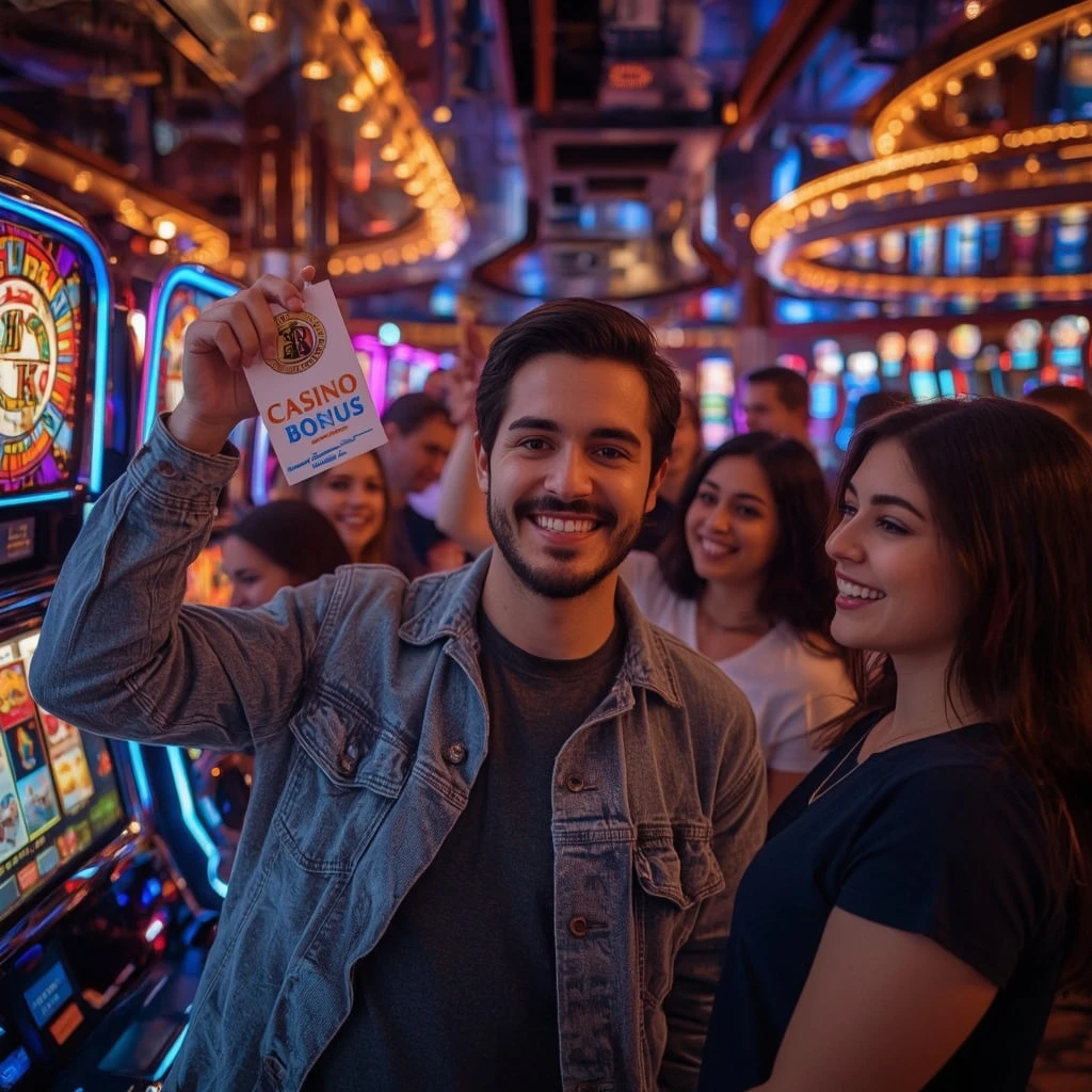 une personne avec un bonus FUNBET CASINO